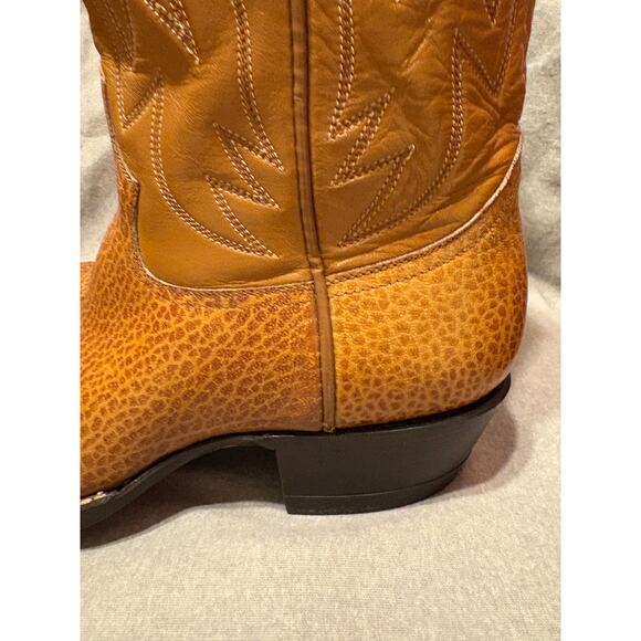 VTG Renegade Handmade Mexico Women’s 8 Leather Western Cowboy Boots Barely Worn - Picture 9 of 13